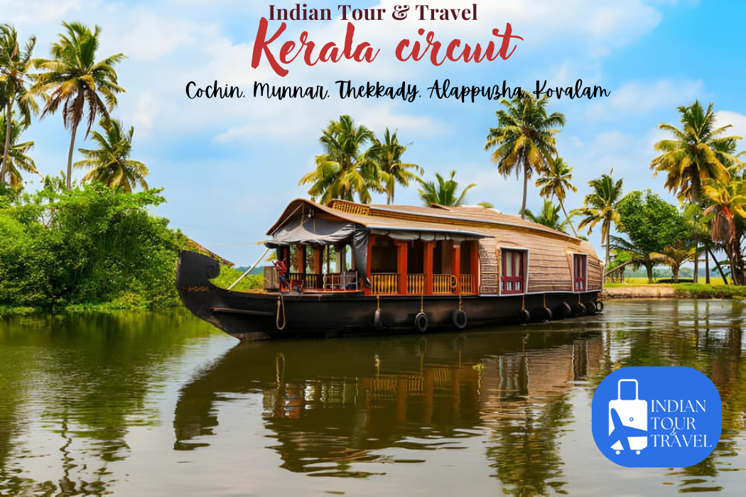  Kerala circuit - Cochin, Munnar, Thekkady, Alappuzha, Kovalam